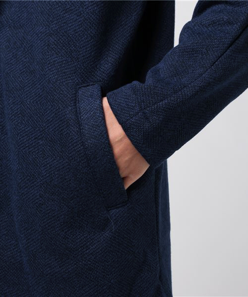 VENCEEXCHANGE（ヴァンスエクスチェンジ）の「ビッグシルエットチェスター（チェスターコート・メンズ・ベージュ/ネイビー・LARGE/MEDIUM）」の10枚目の写真