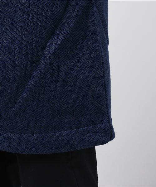 VENCEEXCHANGE（ヴァンスエクスチェンジ）の「ビッグシルエットチェスター（チェスターコート・メンズ・ベージュ/ネイビー・LARGE/MEDIUM）」の11枚目の写真