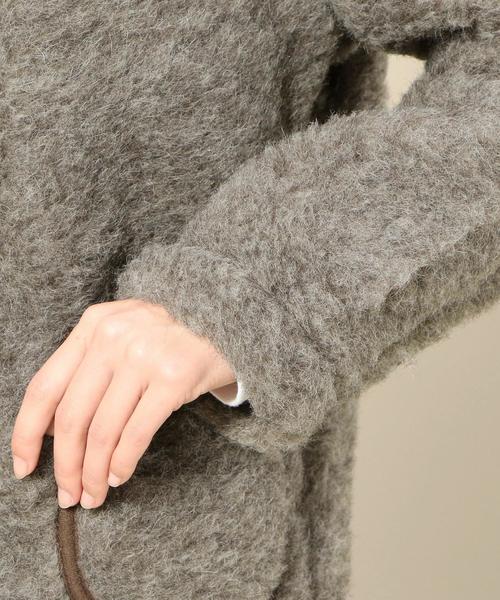 BEAUTY&YOUTH UNITED ARROWS(ビューティーアンドユースユナイテッドアローズ)の「<COLDBREAKER>Vネックジップカーディガン(その他アウター・レディース・ダークブラウン・XX-SMALL)」の7枚目の写真