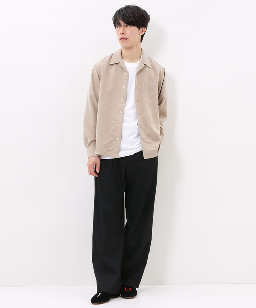 セール】CARREMAN ワイドスラックス（スラックス）｜ADAM ET ROPE