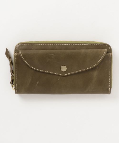 Fes フェス の Fes フェス カウレザー長財布 財布 Wear