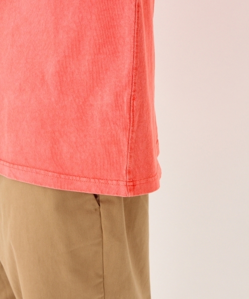 niko and...（ニコアンド）の「ピグメント7分袖プルオーバー（Tシャツ/カットソー・メンズ・ブルー/ブラック/ピンク・LARGE/MEDIUM）」の12枚目の写真