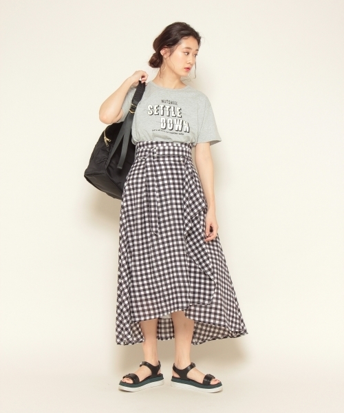 PAGEBOY（ページボーイ）の「ロゴプリントTシャツ（Tシャツ/カットソー・レディース・ブラック/オフホワイト/ライトグレー・FREE）」の17枚目の写真