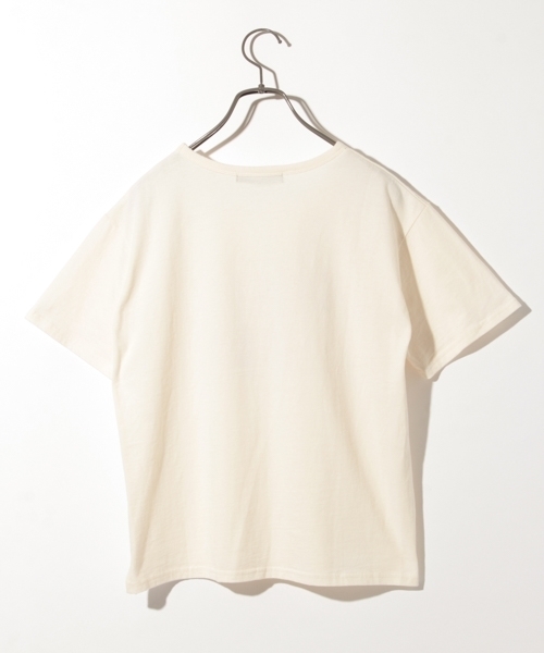 PAGEBOY（ページボーイ）の「ロゴプリントTシャツ（Tシャツ/カットソー・レディース・ブラック/オフホワイト/ライトグレー・FREE）」の11枚目の写真