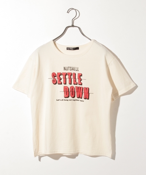 PAGEBOY（ページボーイ）の「ロゴプリントTシャツ（Tシャツ/カットソー・レディース・ブラック/オフホワイト/ライトグレー・FREE）」の15枚目の写真