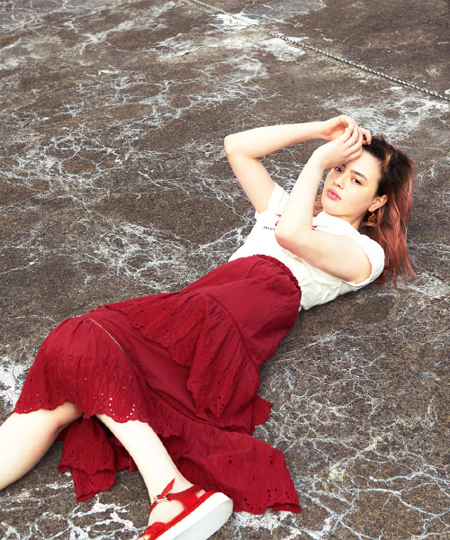 PAGEBOY（ページボーイ）の「ロゴプリントTシャツ（Tシャツ/カットソー・レディース・ブラック/オフホワイト/ライトグレー・FREE）」の22枚目の写真