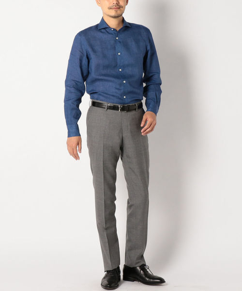 SHIPS（シップス）の「SD: ラスティック ソリッド トロピカル ドレスパンツ (グレー)（その他パンツ・メンズ・グレー系その他・44/46/48/52/42）」の9枚目の写真