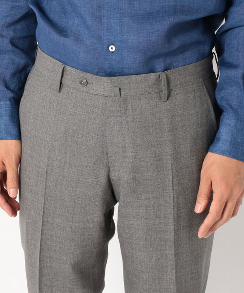 SHIPS（シップス）の「SD: ラスティック ソリッド トロピカル ドレスパンツ (グレー)（その他パンツ・メンズ・グレー系その他・44/46/48/52/42）」の8枚目の写真