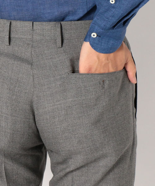 SHIPS（シップス）の「SD: ラスティック ソリッド トロピカル ドレスパンツ (グレー)（その他パンツ・メンズ・グレー系その他・44/46/48/52/42）」の6枚目の写真