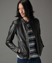 CIAOPANIC | <WEB限定>【1 to 10 people】リプロダクト Leather Single JK(ライダースジャケット)