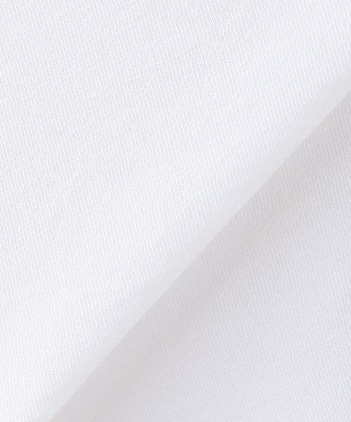 CALUX(キャラクス)の「CALUX MODAL Tシャツ(Tシャツ/カットソー・レディース・ホワイト/ブラック/カーキ・フリ-)」の14枚目の写真