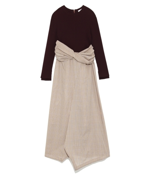 Emmi エミ の Emmi Atelier ヘムコンビニットop ワンピース Wear