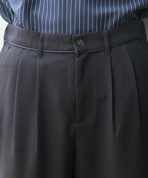 Confirm（コンファーム）の「Confirm / コンファーム 2タックワイドシルエットパンツ（スラックス・メンズ・グレー/ブラック/ベージュ・M/L）」の21枚目の写真