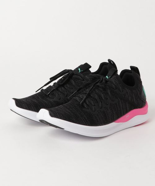puma ignite flash evoknit green