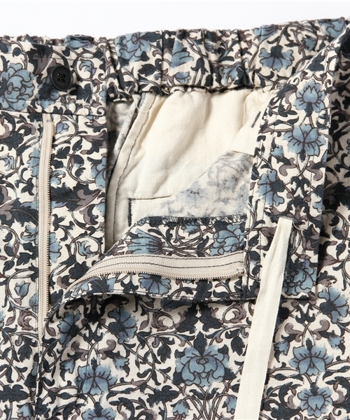 PUAL CE CIN（ピュアルセシン）の「花　プリントパンツ（その他パンツ・レディース・マスタード/ブラウン/ネイビー・FREE）」の10枚目の写真