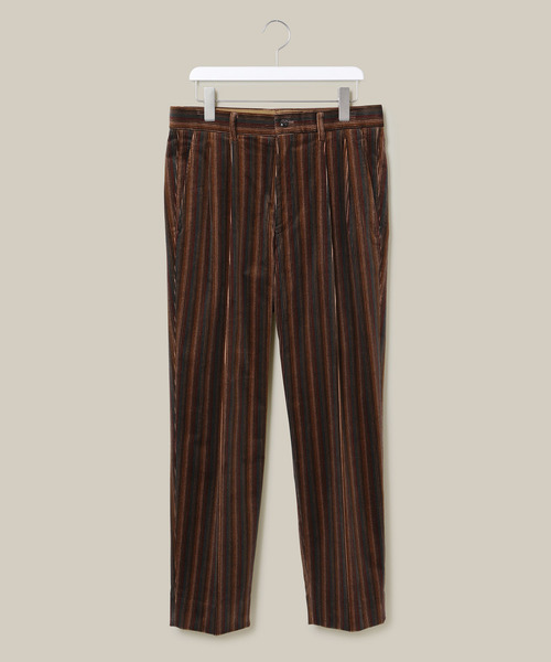 ADAM ET ROPE'(アダムエロペ)の「マルチストライプコールパンツ(その他パンツ・メンズ・ブラック/ベージュ・M/L)」の13枚目の写真