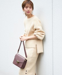 natural couture | もちもちアイレットニット(ニット/セーター)