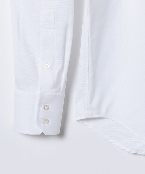 BRILLA per il gusto(ブリッラペルイルグースト)の「Brilla per il gusto / ドビー ワイドカラーシャツ(THOMAS MASON fabric)(シャツ/ブラウス・メンズ・ホワイト・40/38/39/41/42/37)」の6枚目の写真