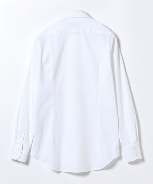 BRILLA per il gusto(ブリッラペルイルグースト)の「Brilla per il gusto / ドビー ワイドカラーシャツ(THOMAS MASON fabric)(シャツ/ブラウス・メンズ・ホワイト・40/38/39/41/42/37)」の5枚目の写真