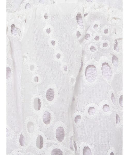 Ungrid(アングリッド)の「コットンレースボリュームブラウス(シャツ/ブラウス・レディース・パープル/オフホワイト/グリーン・FREE)」の9枚目の写真