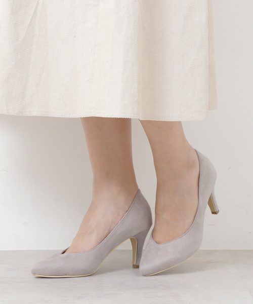 FREE'S MART（フリーズマート）の「ベーシックパンプス（パンプス・レディース・ブラック/グレー/イエロー/パープル・LARGE/MEDIUM/SMALL）」の2枚目の写真