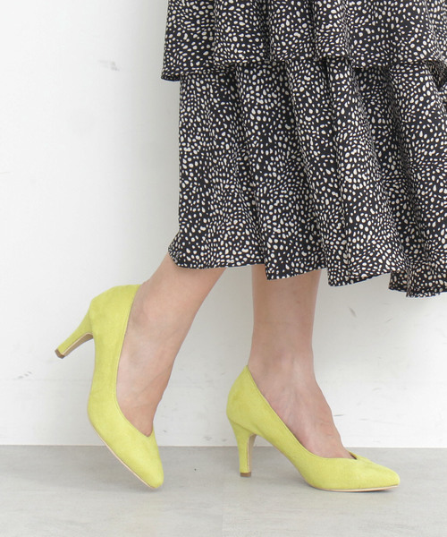 FREE'S MART（フリーズマート）の「ベーシックパンプス（パンプス・レディース・ブラック/グレー/イエロー/パープル・LARGE/MEDIUM/SMALL）」の4枚目の写真