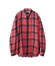 CHECKED CUPRA REGULAR COLLAR SHIRT
