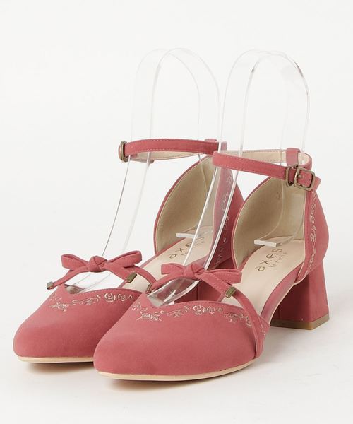 Axes Femme アクシーズファム の リボンセパレートパンプス パンプス Wear Axes Femme アクシーズファム の リボンセパレートパンプス パンプス Wear