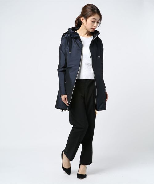 ヘルノ HERNO 紺 ナイロン コート 38 HERNO(ヘルノ)｜イコニコ ロング