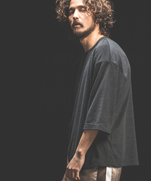 Jih Nunc | mt5699-ルーズシルエットパイル3-4カットソー(Tシャツ/カットソー)