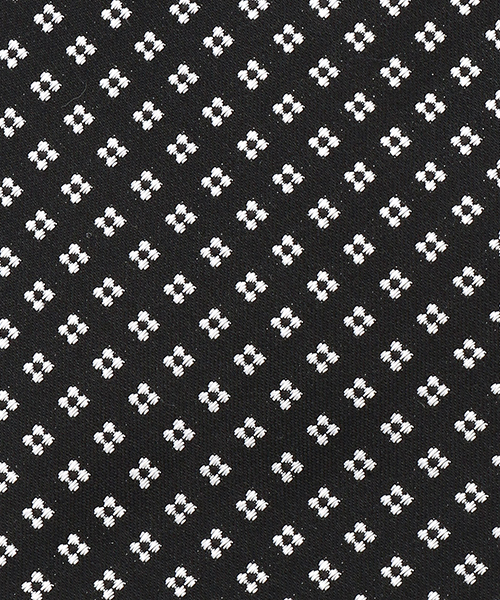 COMME CA ISM（コムサイズム）の「イタリーファブリック サテン小紋 ネクタイ（ネクタイ・メンズ・ブラック/ベージュ/ブルー・FREE）」の8枚目の写真