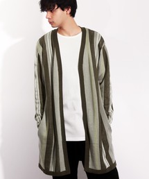 ８(eight) | ストライプ カーディガン ガウン(カーディガン/ボレロ)