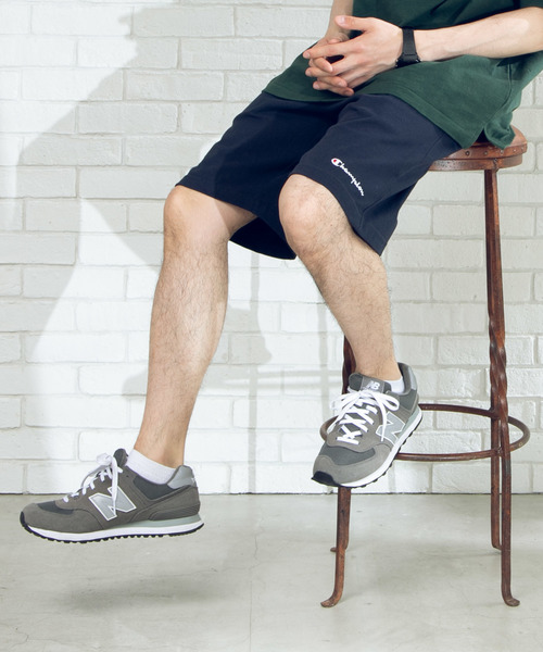 Champion(チャンピオン)の「WEGO/Championショートパンツ(スウェットパンツ・メンズ・ロイヤルブルー/イエロー/ダークグレー/レッド/ホワイト/ブラック/ネイビー/グレー/オリーブ・SMALL/X-LARGE/LARGE/MEDIUM)」の6枚目の写真