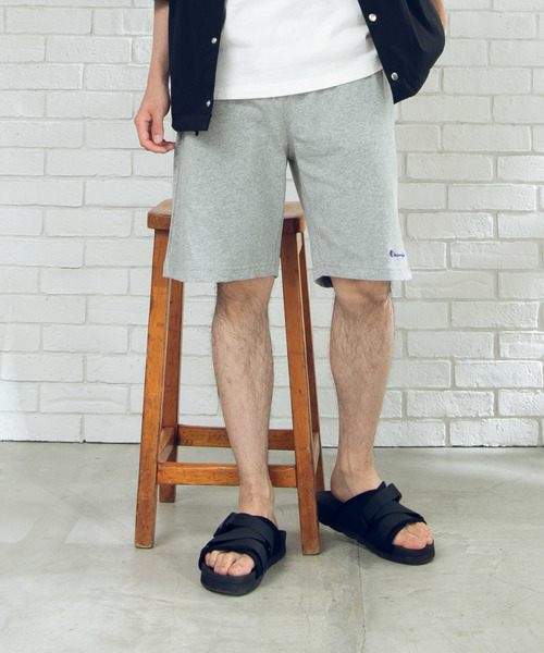 Champion(チャンピオン)の「WEGO/Championショートパンツ(スウェットパンツ・メンズ・ロイヤルブルー/イエロー/ダークグレー/レッド/ホワイト/ブラック/ネイビー/グレー/オリーブ・SMALL/X-LARGE/LARGE/MEDIUM)」の3枚目の写真