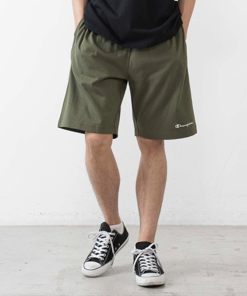 Champion(チャンピオン)の「WEGO/Championショートパンツ(スウェットパンツ・メンズ・ロイヤルブルー/イエロー/ダークグレー/レッド/ホワイト/ブラック/ネイビー/グレー/オリーブ・SMALL/X-LARGE/LARGE/MEDIUM)」の5枚目の写真