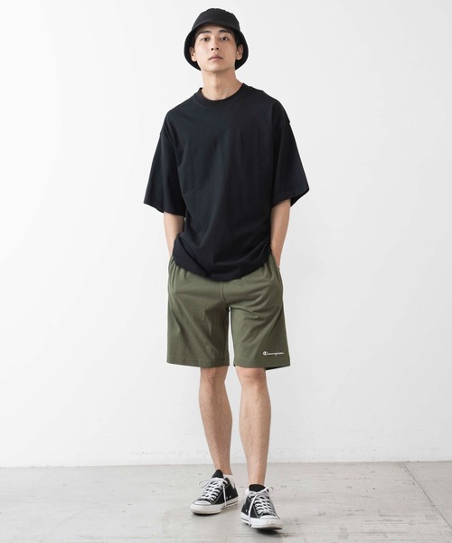 Champion(チャンピオン)の「WEGO/Championショートパンツ(スウェットパンツ・メンズ・ロイヤルブルー/イエロー/ダークグレー/レッド/ホワイト/ブラック/ネイビー/グレー/オリーブ・SMALL/X-LARGE/LARGE/MEDIUM)」の10枚目の写真