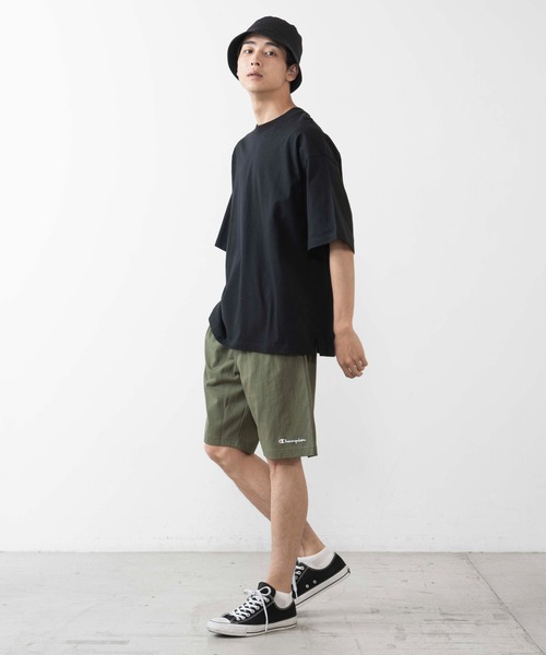 Champion(チャンピオン)の「WEGO/Championショートパンツ(スウェットパンツ・メンズ・ロイヤルブルー/イエロー/ダークグレー/レッド/ホワイト/ブラック/ネイビー/グレー/オリーブ・SMALL/X-LARGE/LARGE/MEDIUM)」の11枚目の写真