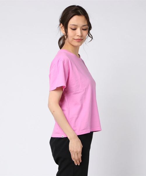 BILLABONG(ビラボン)の「半袖Tシャツ BILLABONG AJ013-215(Tシャツ/カットソー・レディース・ピンク/オレンジ/グリーン・M/L)」の6枚目の写真