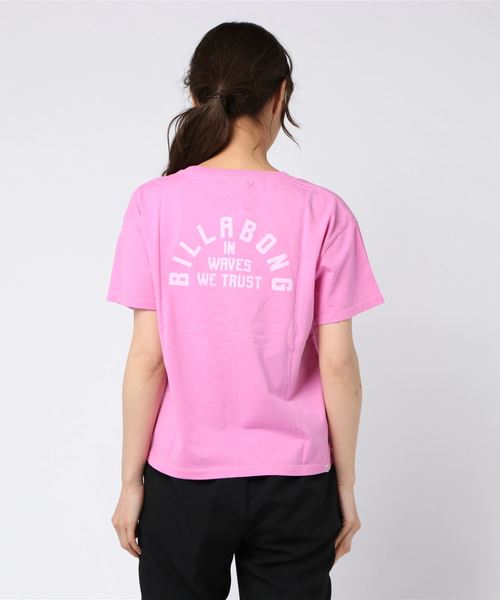 BILLABONG(ビラボン)の「半袖Tシャツ BILLABONG AJ013-215(Tシャツ/カットソー・レディース・ピンク/オレンジ/グリーン・M/L)」の5枚目の写真