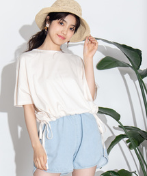 WEGO/サイドドロストTシャツ