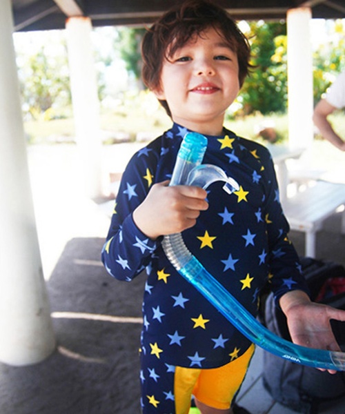 キッズ水着 星柄セパレートスイムウェア 3点セット 水着 Teddyshop テディショップ のファッション通販 Zozotown