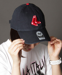 '47（フォーティーセブン）の「MLB公認 ’47BRAND CLEAN UP CAP レッドソックス クリーナップキャップ（キャップ）」