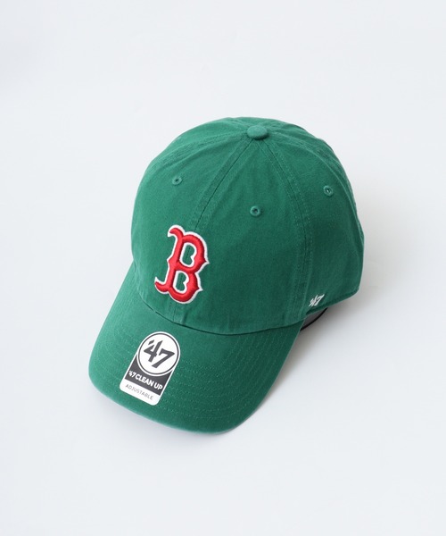 希少限定✦BRIEFING ZOZOチャンピオンシップ コラボ キャップ レッド MLB公認 '47BRAND CLEAN UP CAP レッドソックス クリーナップ