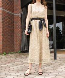 MODE ROBE（モードローブ）の「パネルレースドレス（ドレス）」