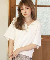 one after another NICE CLAUP | ハーフリングジップパーカー(Tシャツ/カットソー)