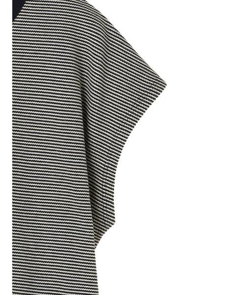 AMERICAN HOLIC（アメリカンホリック）の「鹿子ヘンリーネック2WAYカットプルオーバー＊（Tシャツ/カットソー・レディース・ブラック/オフホワイト/グリーン/ブルー系その他2・M/L）」の19枚目の写真