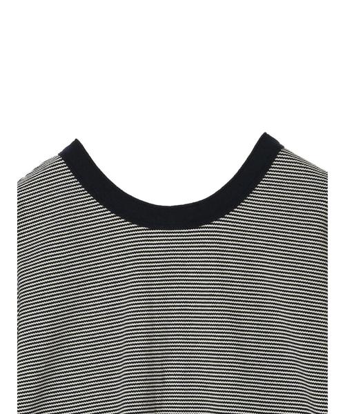 AMERICAN HOLIC（アメリカンホリック）の「鹿子ヘンリーネック2WAYカットプルオーバー＊（Tシャツ/カットソー・レディース・ブラック/オフホワイト/グリーン/ブルー系その他2・M/L）」の13枚目の写真