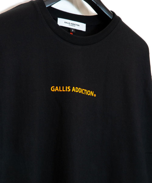 GALLIS ADDICTION（ガリスアディクション）の「GAワンポイントロンT（Tシャツ/カットソー・メンズ・ホワイト/ブラック・FREE）」の8枚目の写真