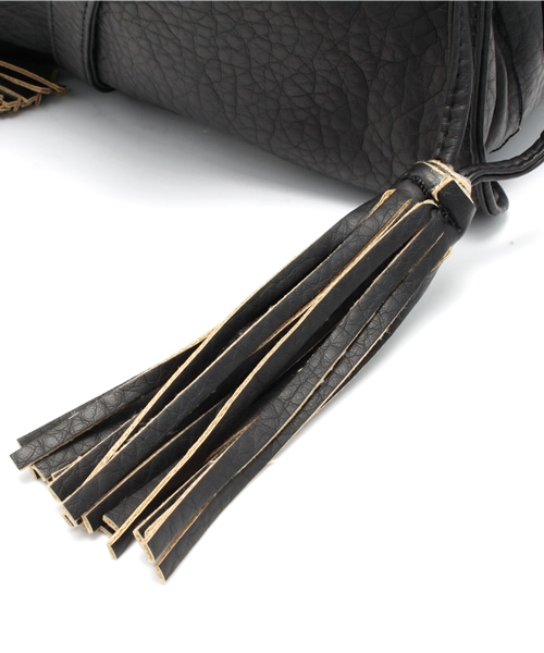 NANO universe（ナノユニバース）の「Fレザードロストバッグ（ショルダーバッグ・レディース・ホワイト/キャメル/ネイビー/ブラック・FREE）」の11枚目の写真