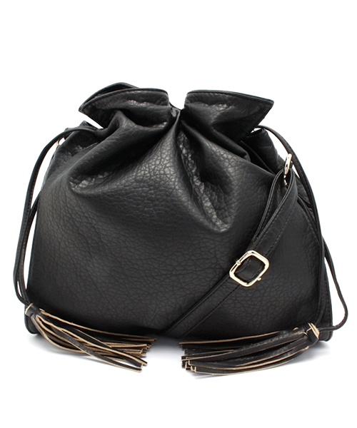 NANO universe（ナノユニバース）の「Fレザードロストバッグ（ショルダーバッグ・レディース・ホワイト/キャメル/ネイビー/ブラック・FREE）」の12枚目の写真